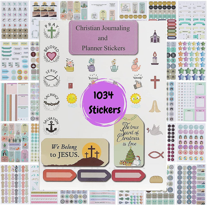 Mr. Pen - Christian Journaling Stickers 31 Sheets