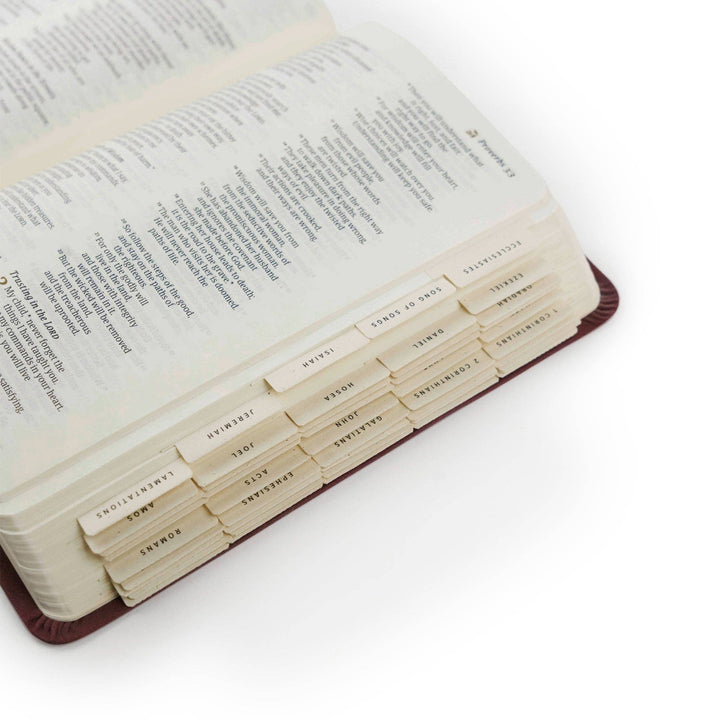 Bible Tabs: Black Foiling