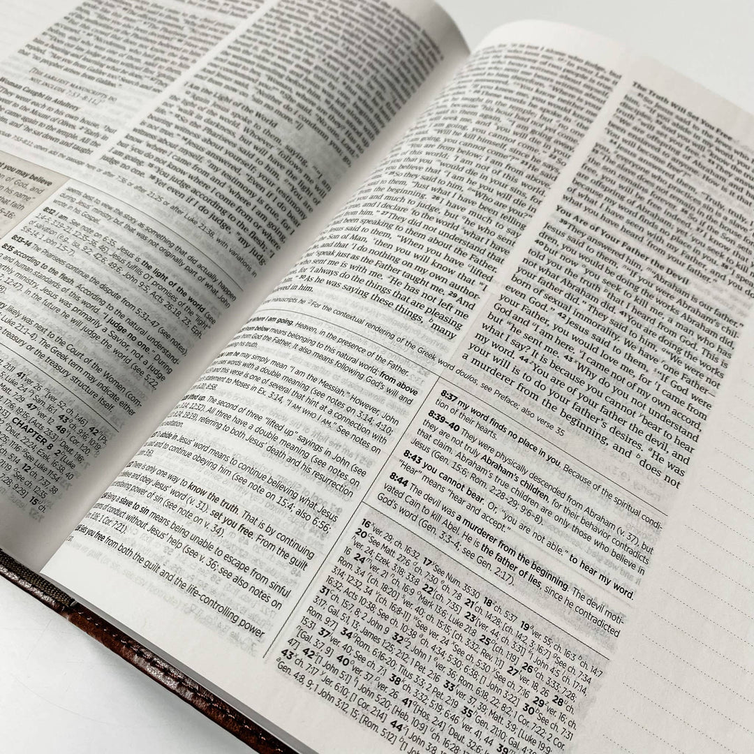 Joy Creative Bibles - ESV Journaling Study Bible - John 3:16