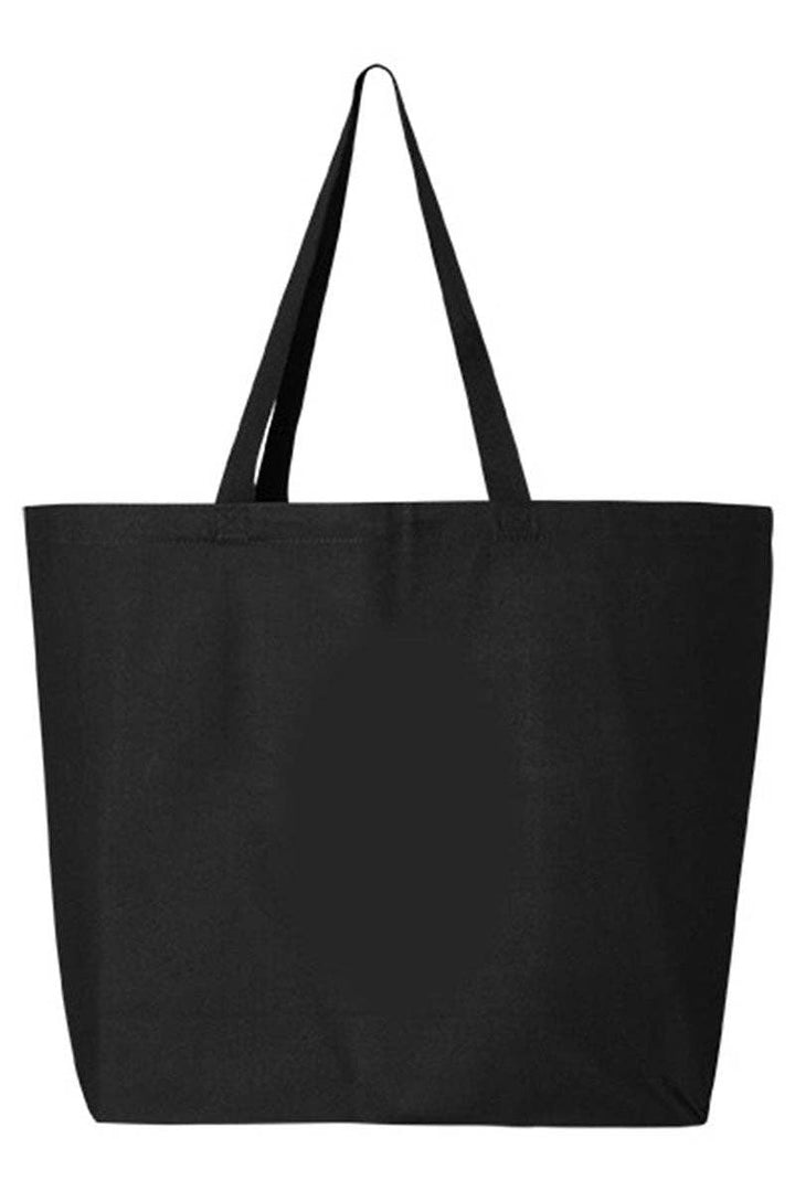Wholesale Accessory Market - Faux Yarn Faith Over Fear Canvas Jumbo Tote