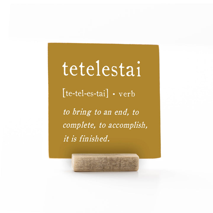 Revelation Culture - 4 x 4" | GH | Tetelestai