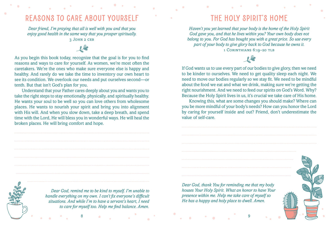Barbour Publishing, Inc. - The Self-Care Devotional Journal