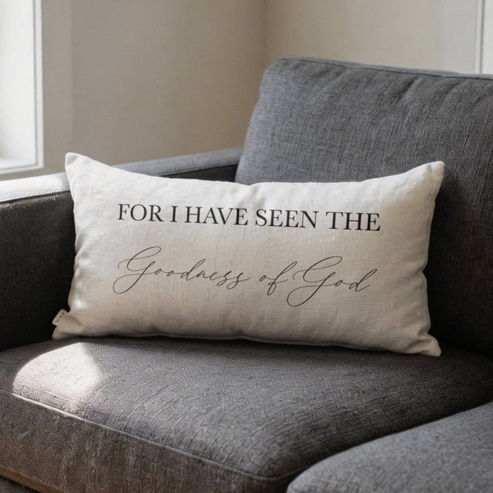 Lumbar Pillows - Goodness of God | Housewarming Gift