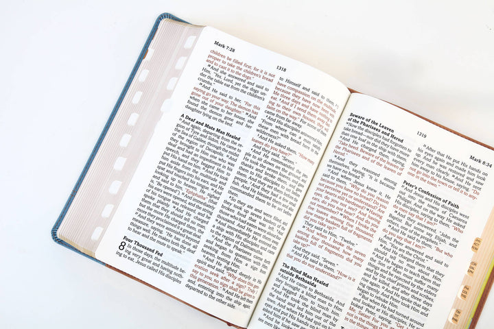 Barbour Publishing, Inc. - The Barbour Simplified KJV--Large Print [Rust &amp; Stone Cross]