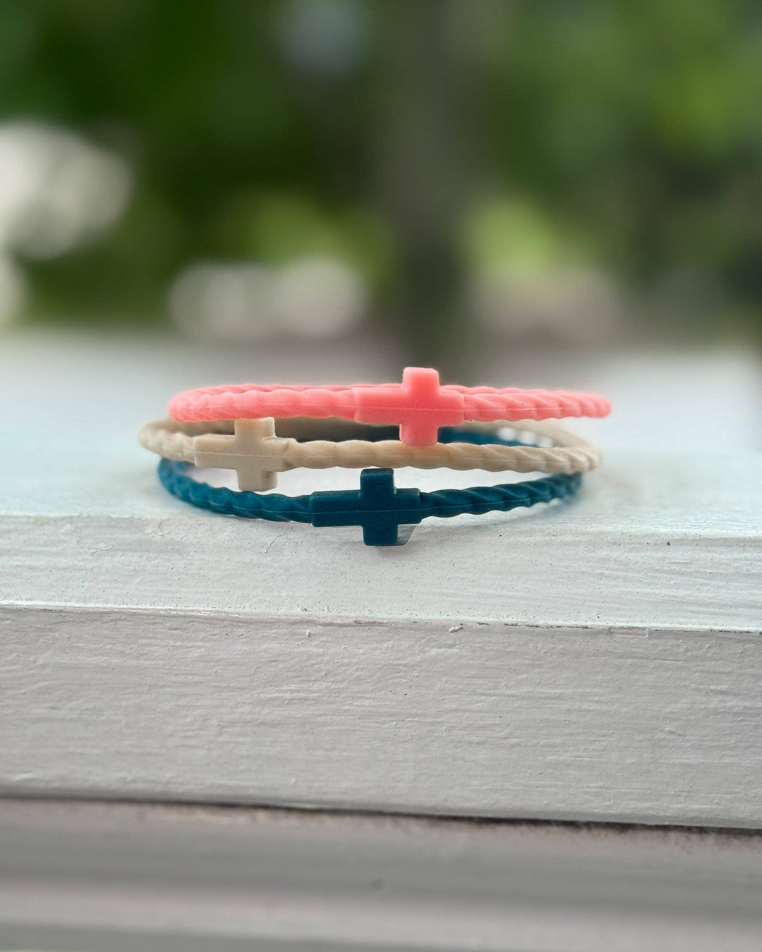 In God We Must - Infinity Cross Bracelets- Horizon