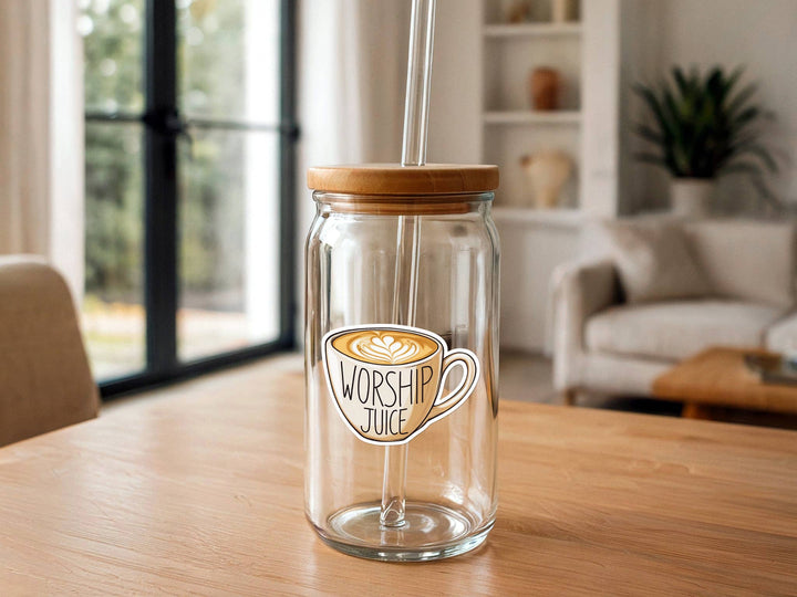 Missional Merch - Coffee Shop Merchandise | Worship Juice | Christian Sticker
