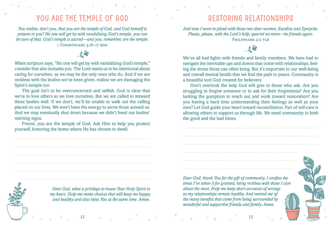 Barbour Publishing, Inc. - The Self-Care Devotional Journal