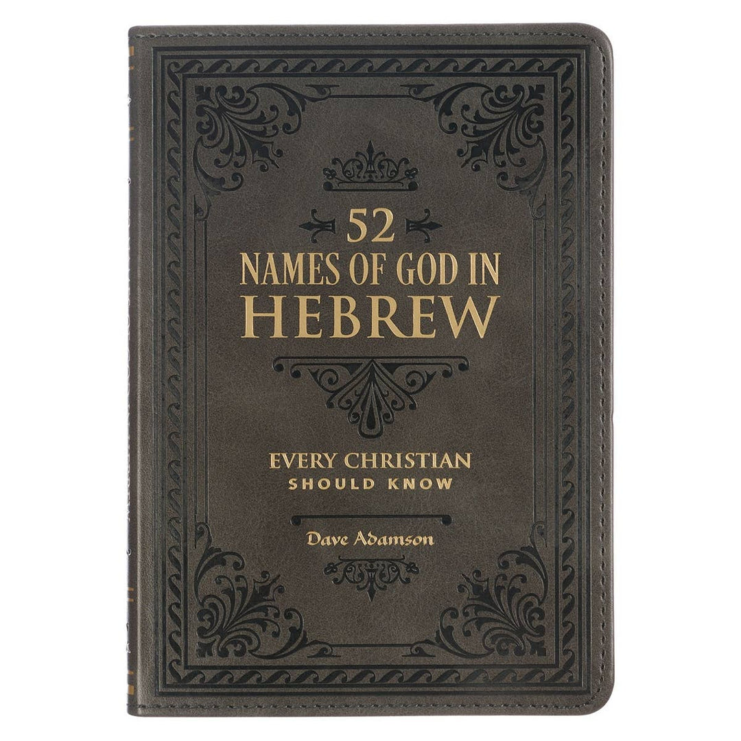 Christian Art Gifts - Gift Book 52 Hebrew Names of God Faux Leather