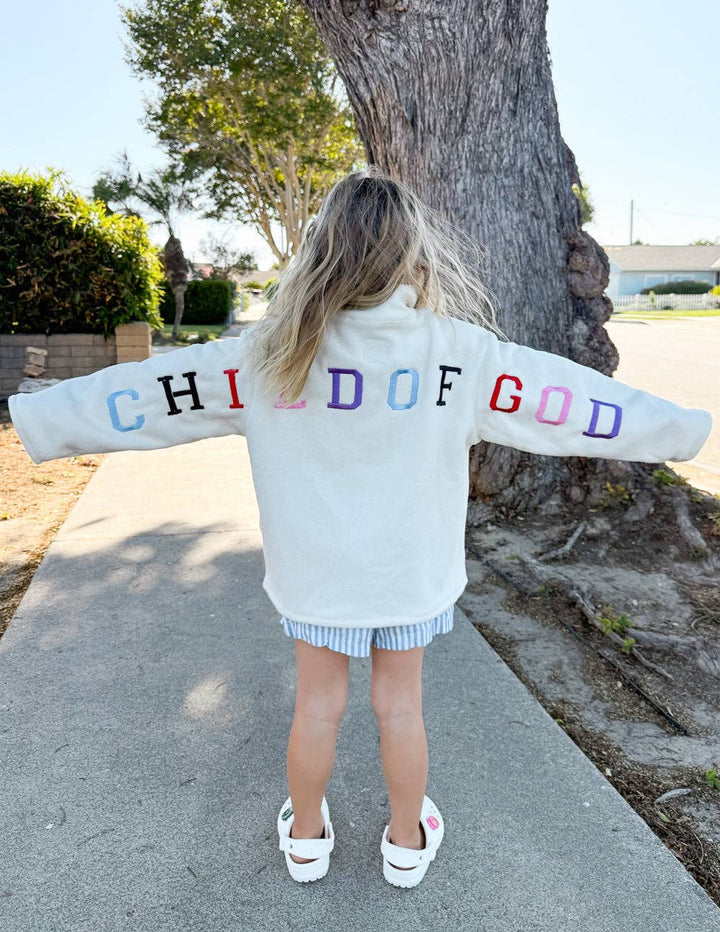 Child of God Fleece Kids Pullover: 5T