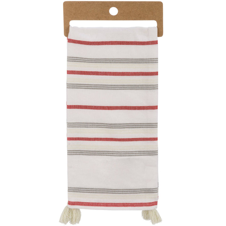 Primitives by Kathy - We Love Christmas &amp; Jesus Kitchen Towel