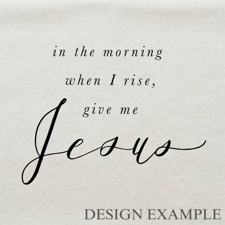 Throw Pillows - Give Me Jesus | Christian Housewarming Gift
