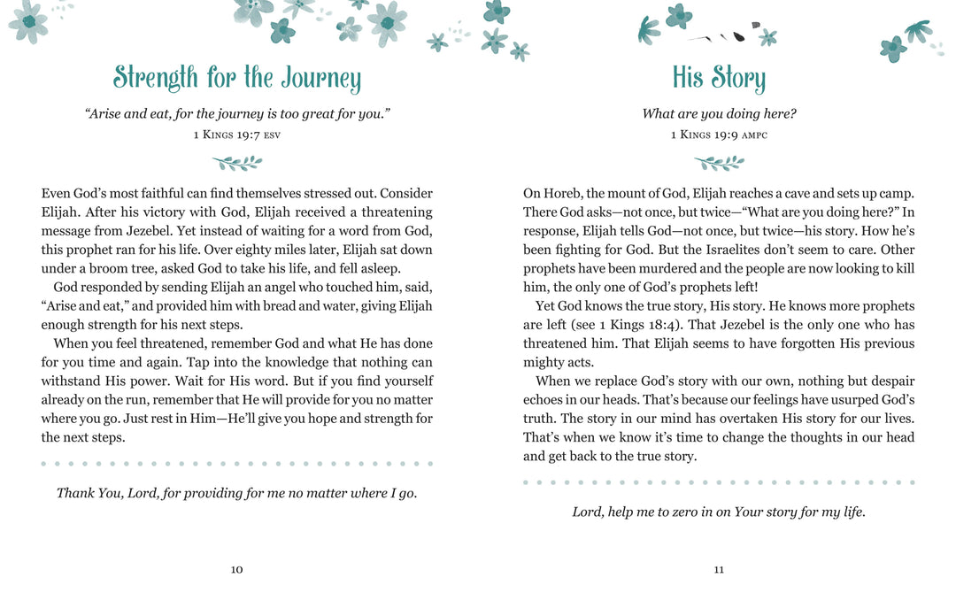 Barbour Publishing, Inc. - Stress Less, Pray More Large Print