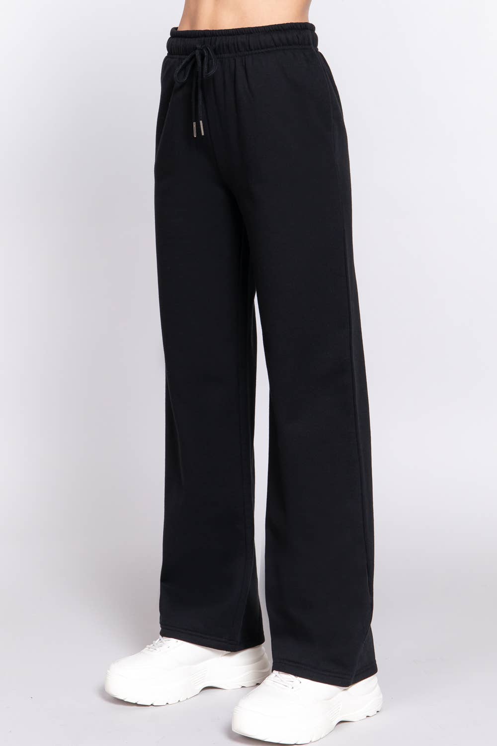 42POPS -  Straight Leg Inner Fleece Jogger Pants