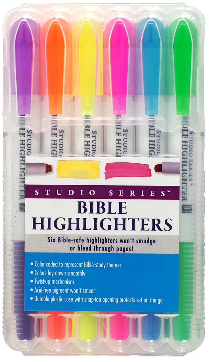 Peter Pauper Press - Bible Highlighters (Set of 6),Bible Highlighters (Set of 6)