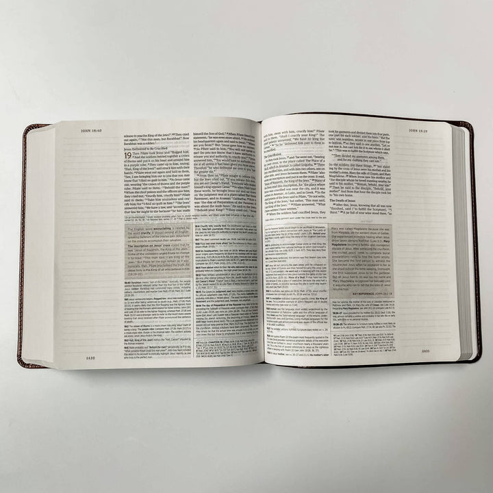Joy Creative Bibles - ESV Journaling Study Bible - John 3:16