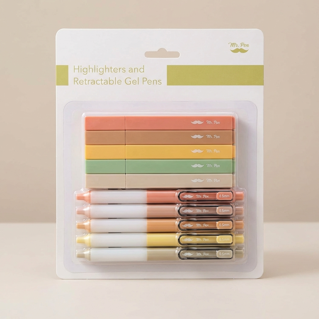 Mr. Pen - Bible Safe Aesthetic Highlighters Set