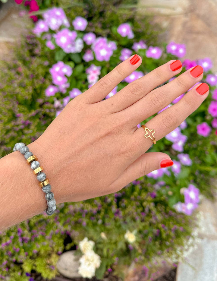 Elevated Faith - Open Cross Ring