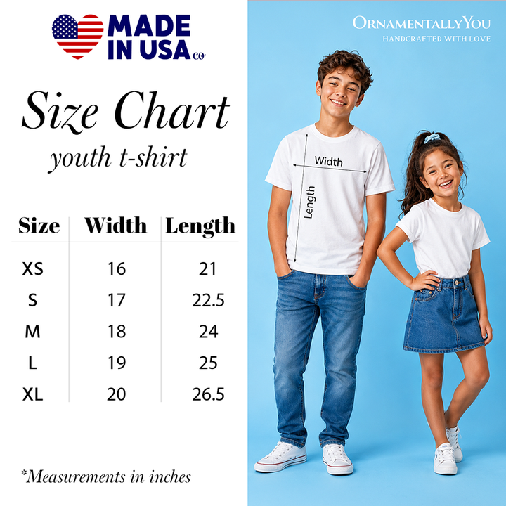 OrnamentallyYou - Kids Fall Blessings T-Shirt, Autumn Christian Faith Tee for Youth