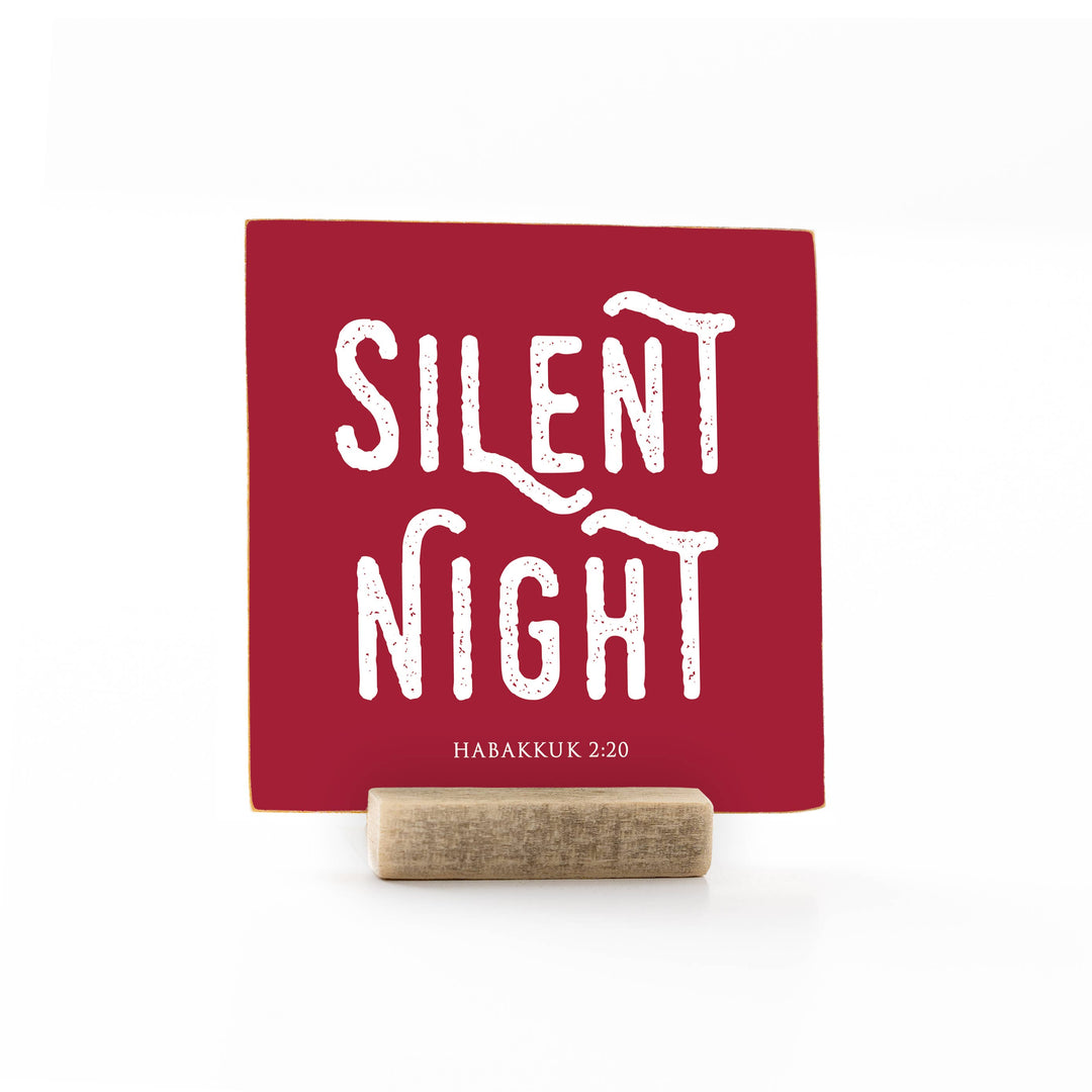 Revelation Culture - Christmas | Wood Message Art Card Flat Card | 4 x 4