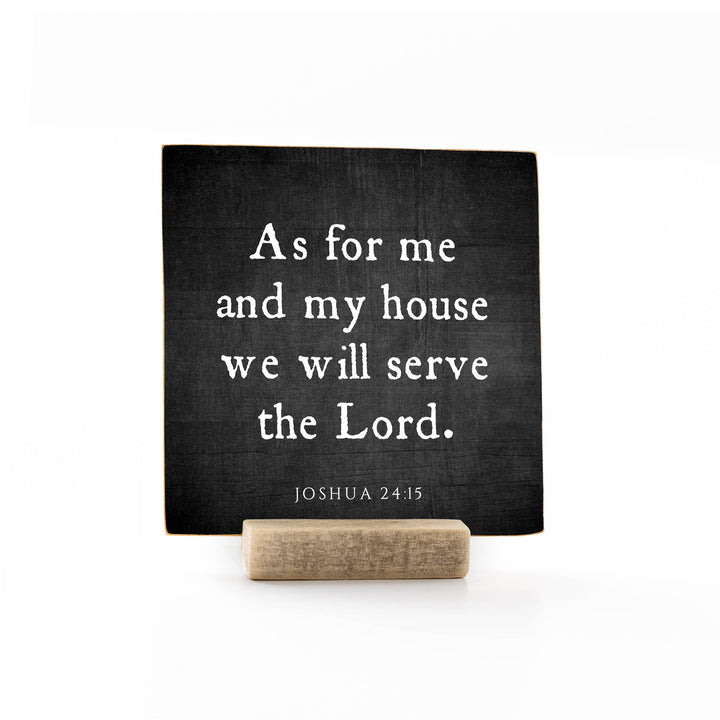 Revelation Culture - Traditional Scriptures | Wood 4 x 4" Flat Message Card