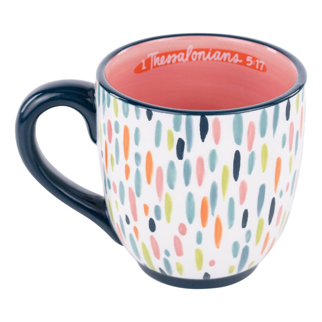 Glory Haus - Colorful Pray Without Ceasing Mug