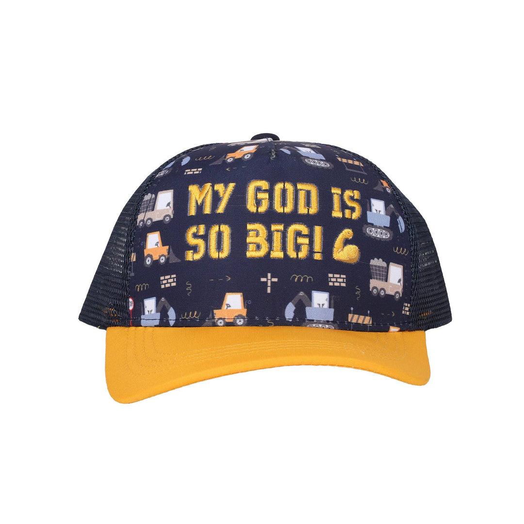 Cap My God Yellow/  Navy Kids