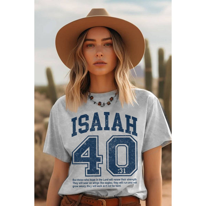 HRTandLUV - ISAIAH 40 31 MINERAL GRAPHIC TEE