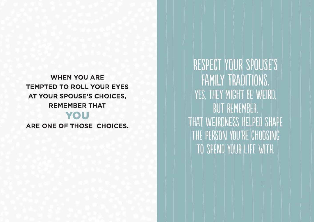 Need to Know for Newlyweds: Hardcover / English