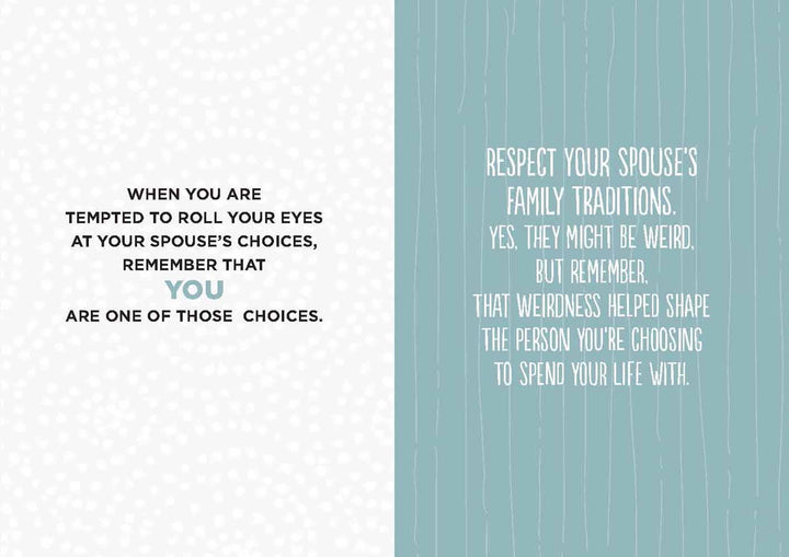 Need to Know for Newlyweds: Hardcover / English