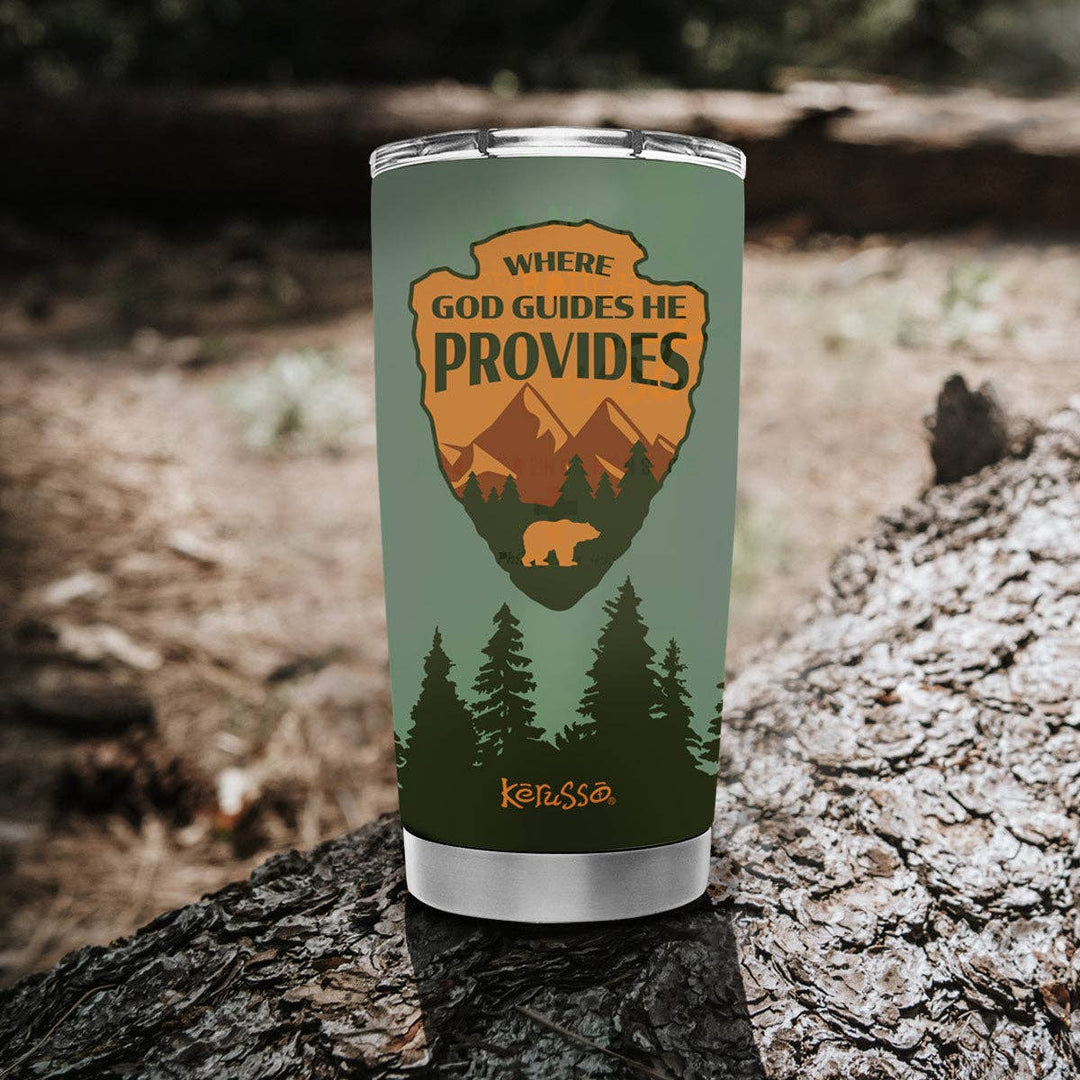 Kerusso - Kerusso 20 oz Stainless Steel Tumbler God Guides