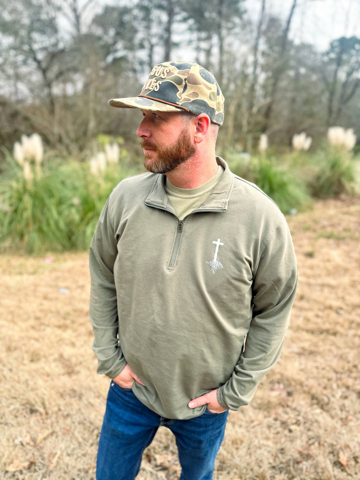 Salt + Light Design Co. - Rooted in Christ Long Sleeve Shirt – Christian Graphic Tee