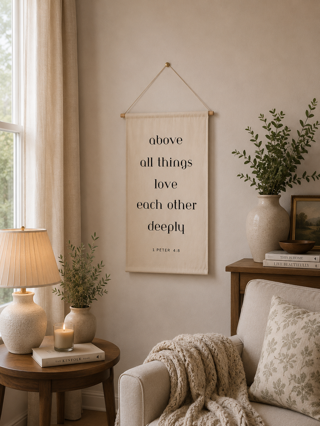 Revelation Culture - 
above all things love each other deeply | banner
