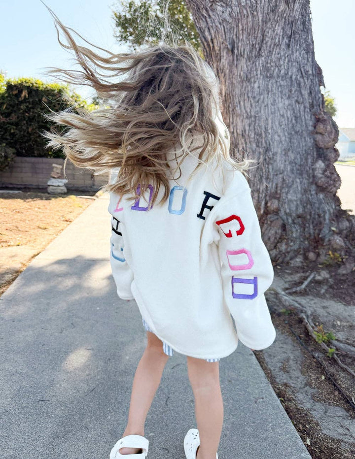 Child of God Fleece Kids Pullover: 5T