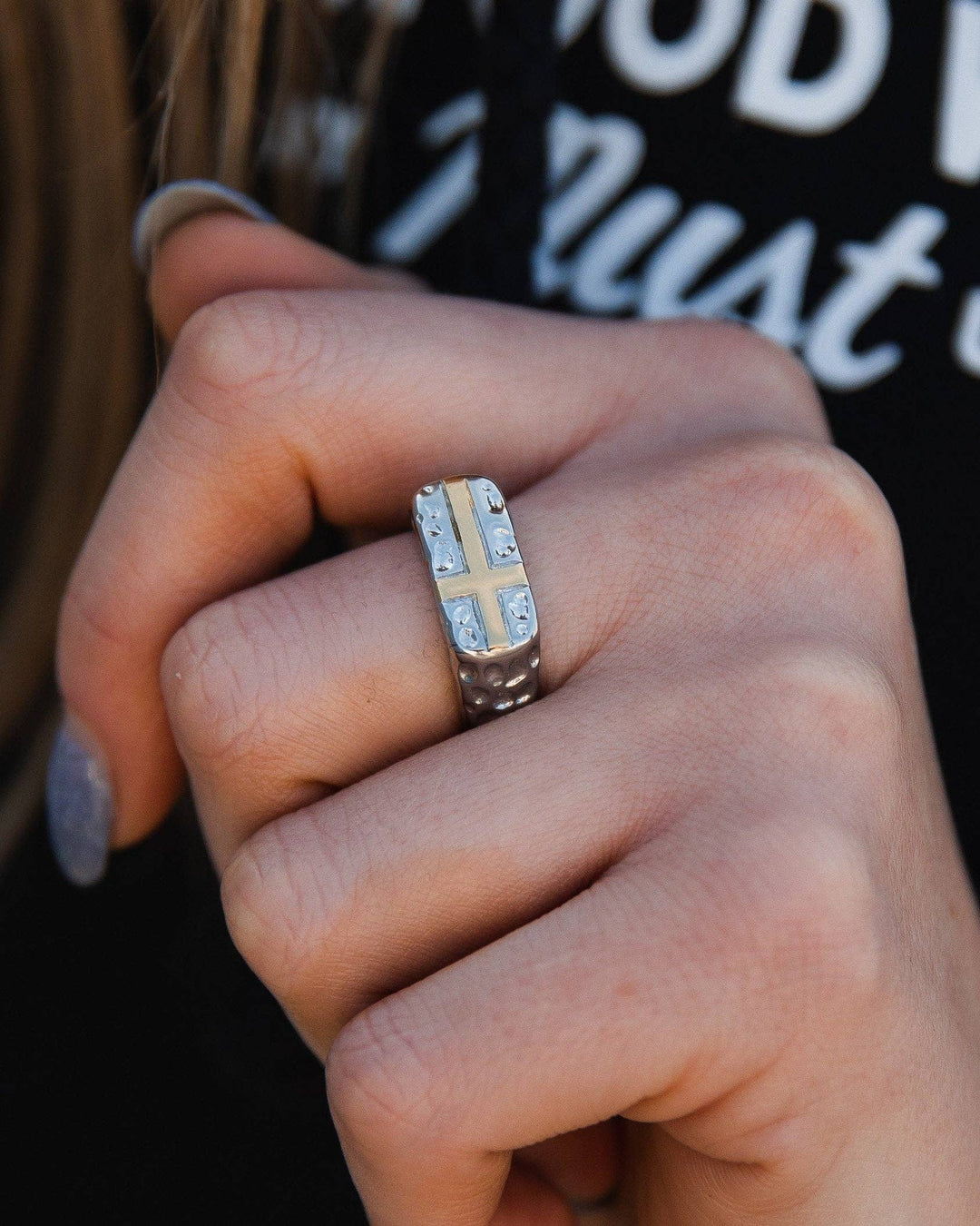 In God We Must - The Cross Ring