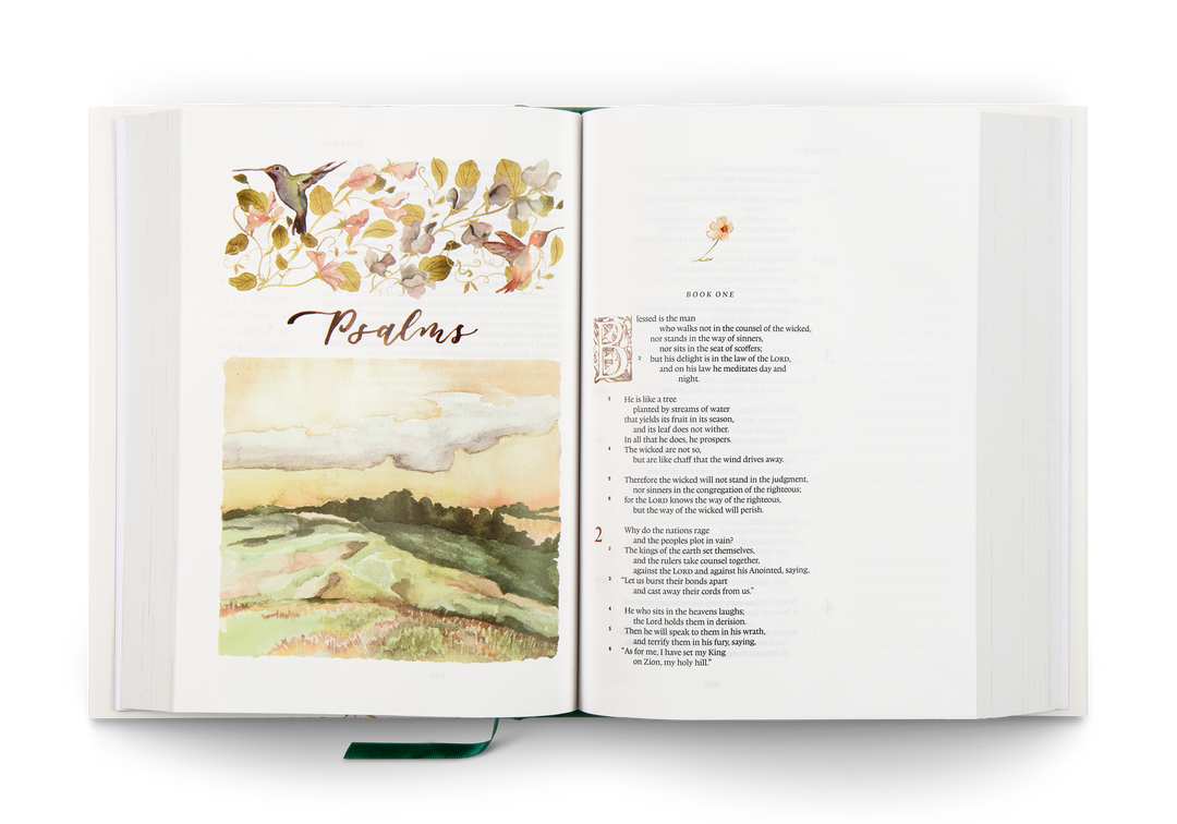 Crossway - ESV GraceLaced Bible, HC (Artwork by Ruth Chou Simons)