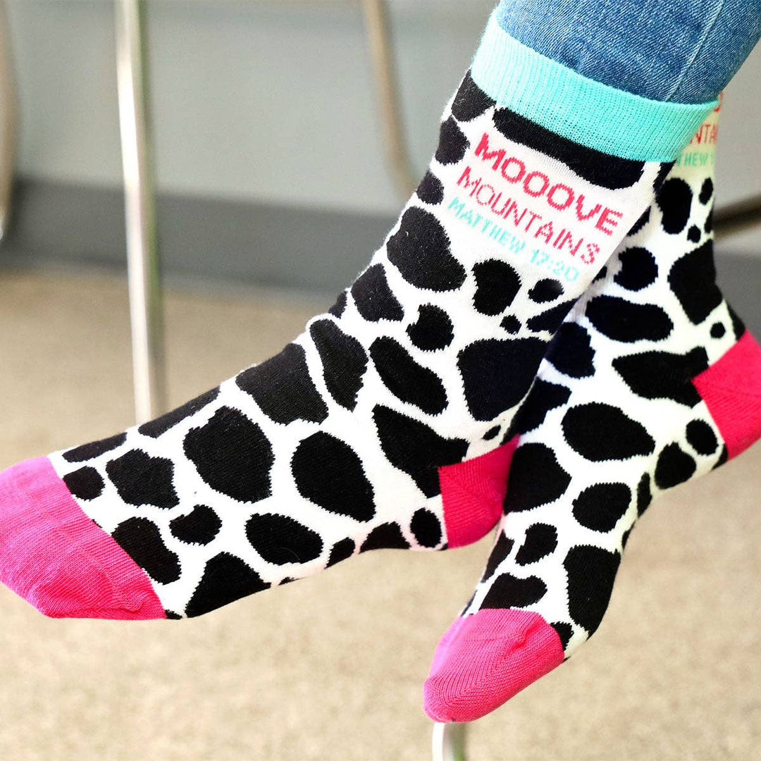 Kerusso - Bless My Sole Socks Moo