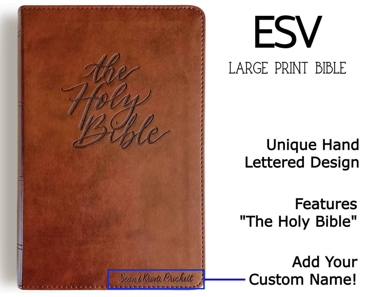 ESV Large Print Bible - The Holy Bible