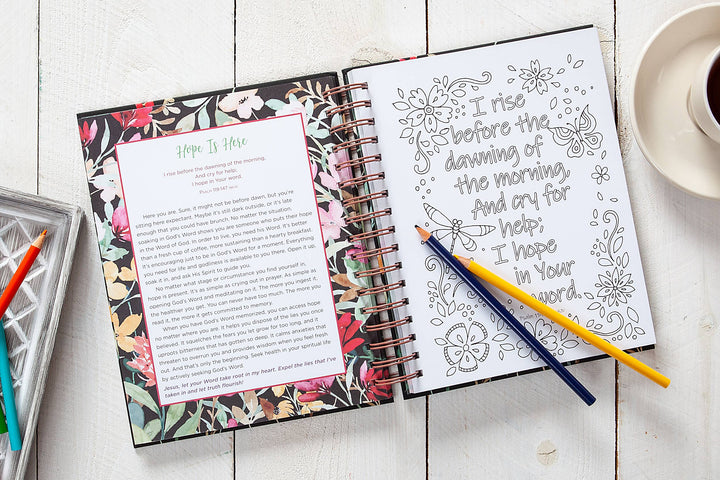 Think on These Things (Devotional Coloring Book)