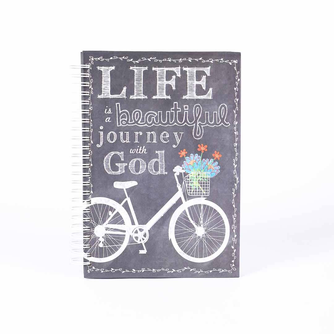 Journal Spiral Life Is A Beautiful Journey 196Pg