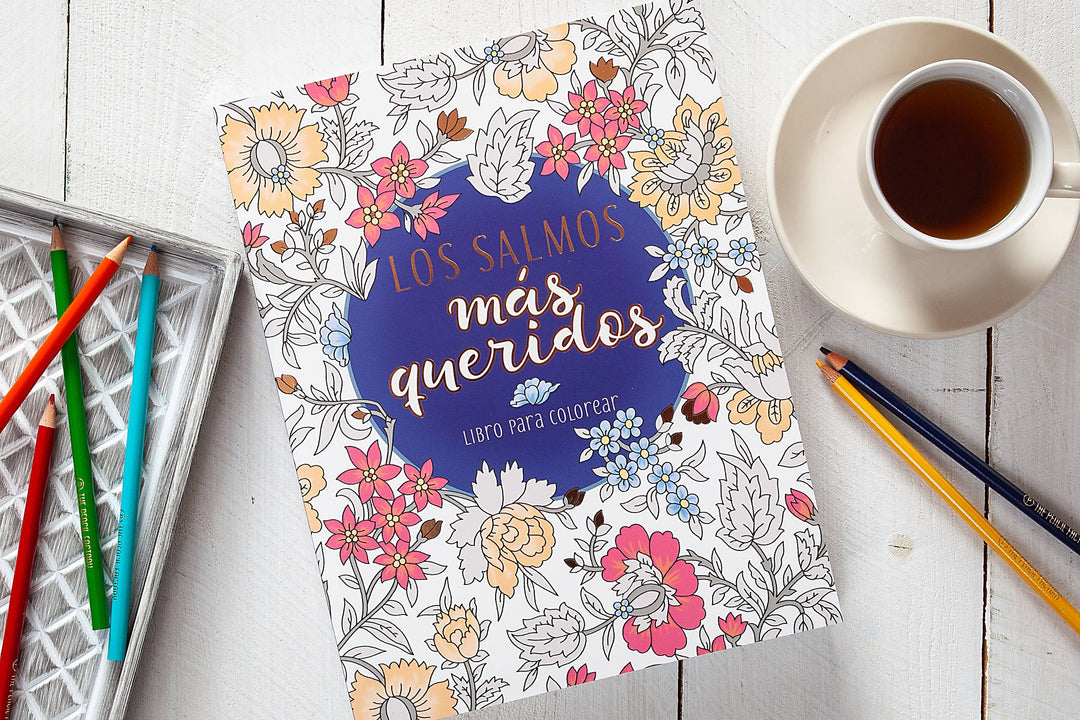 Los Salmos más queridos (Spanish coloring book)