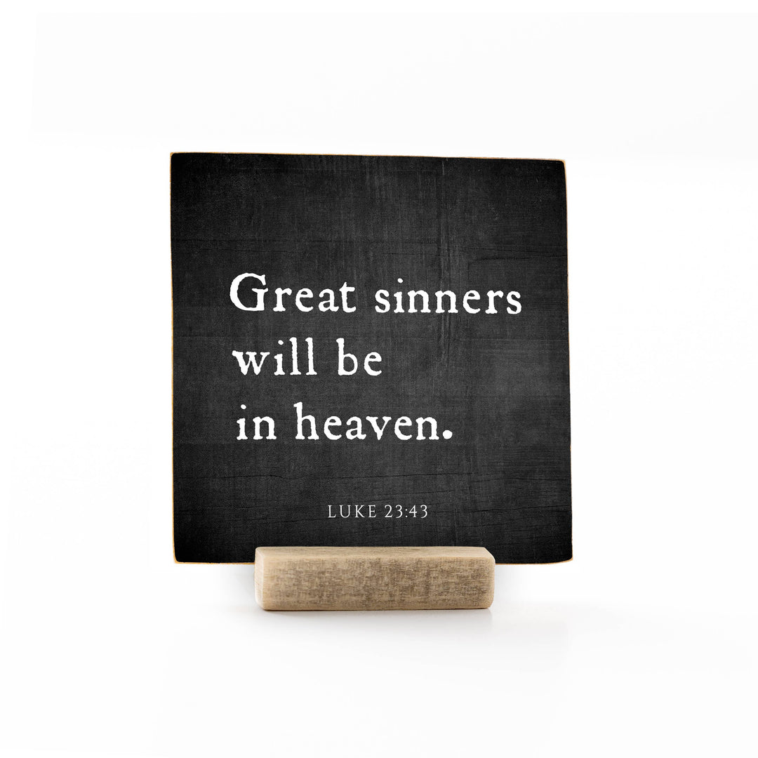 Revelation Culture - Traditional Scriptures | Wood 4 x 4" Flat Message Card