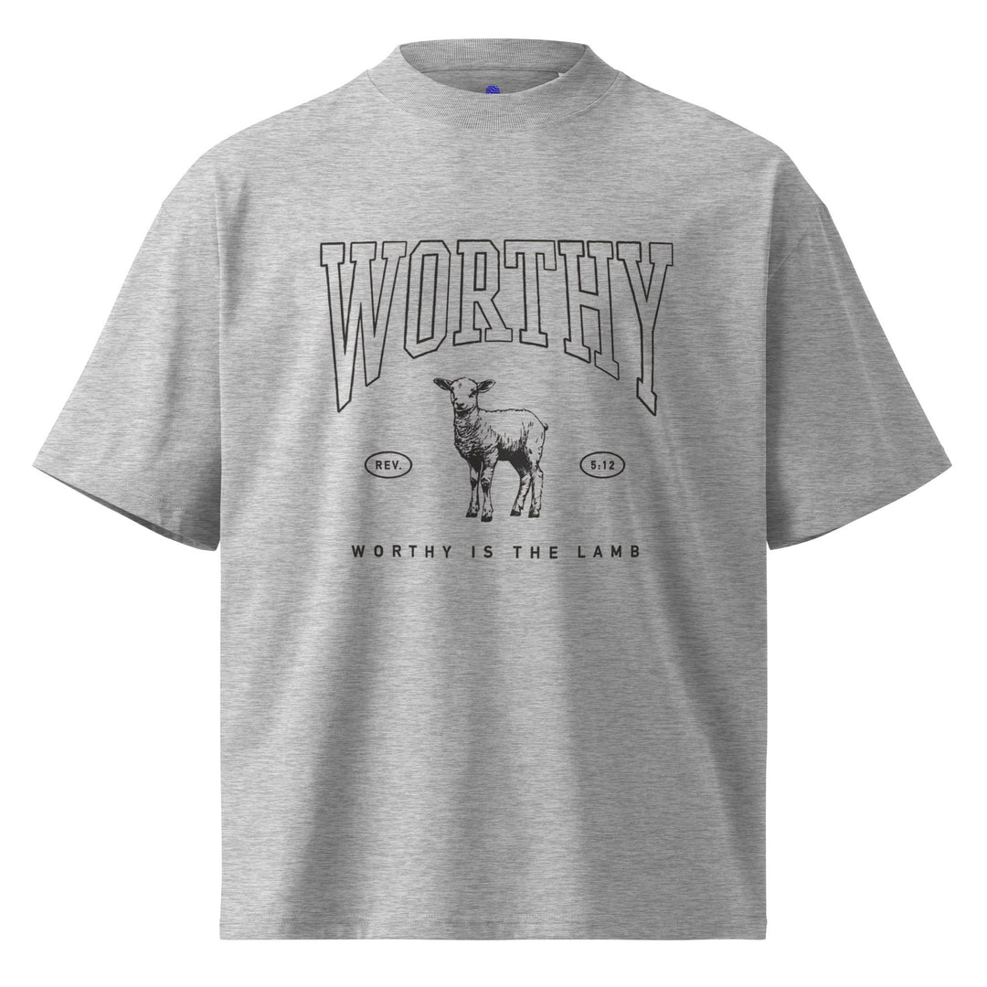 Worthy Unisex oversized high neck t-shirt