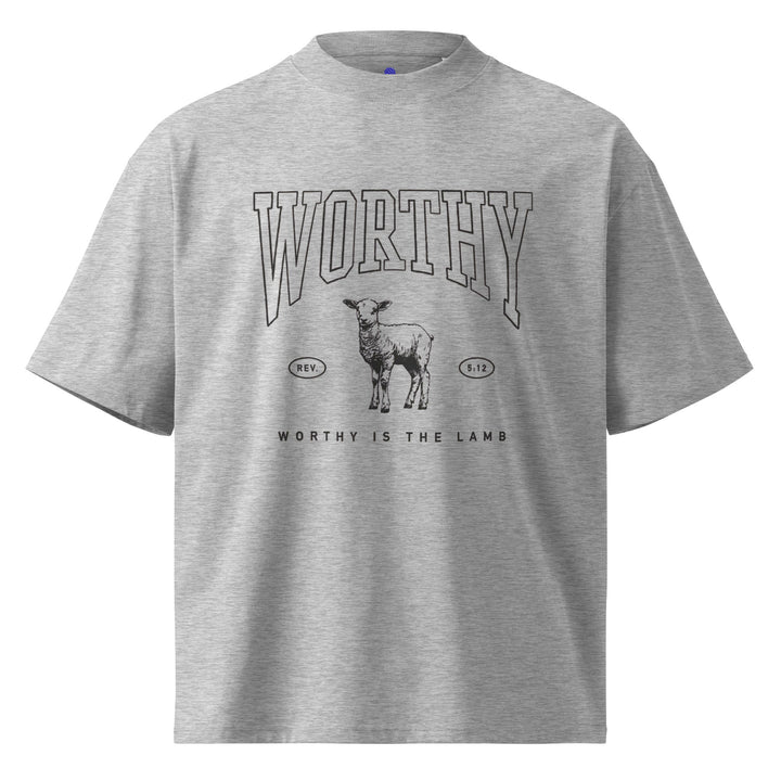 Worthy Unisex oversized high neck t-shirt