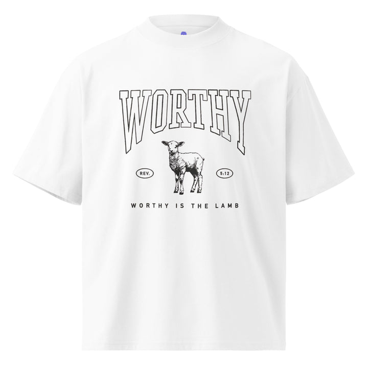 Worthy Unisex oversized high neck t-shirt
